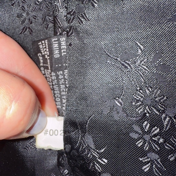 KENNETH COLE NEW YORK Quilted Black Women's Jacket Medium VINTAGE Y2K - Picture 5 of 9